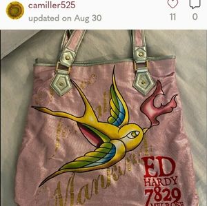 ED HARDY MELROSE BAG